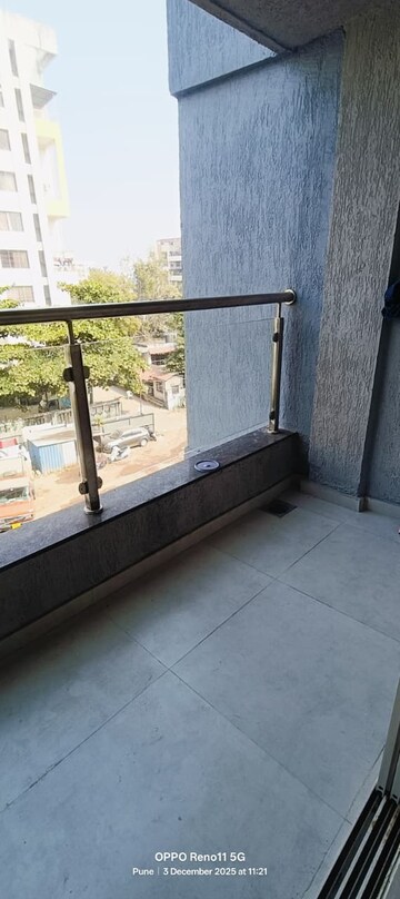 Balcony in 2 BHK Apartment at Sankalp Shanti Anand, Wadgaon Sheri – for Rent