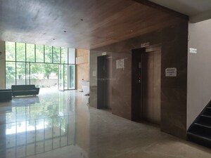 Building Lobby in  Office Space at Samriddhi Colonnade 2, Bodakdev – for Rent