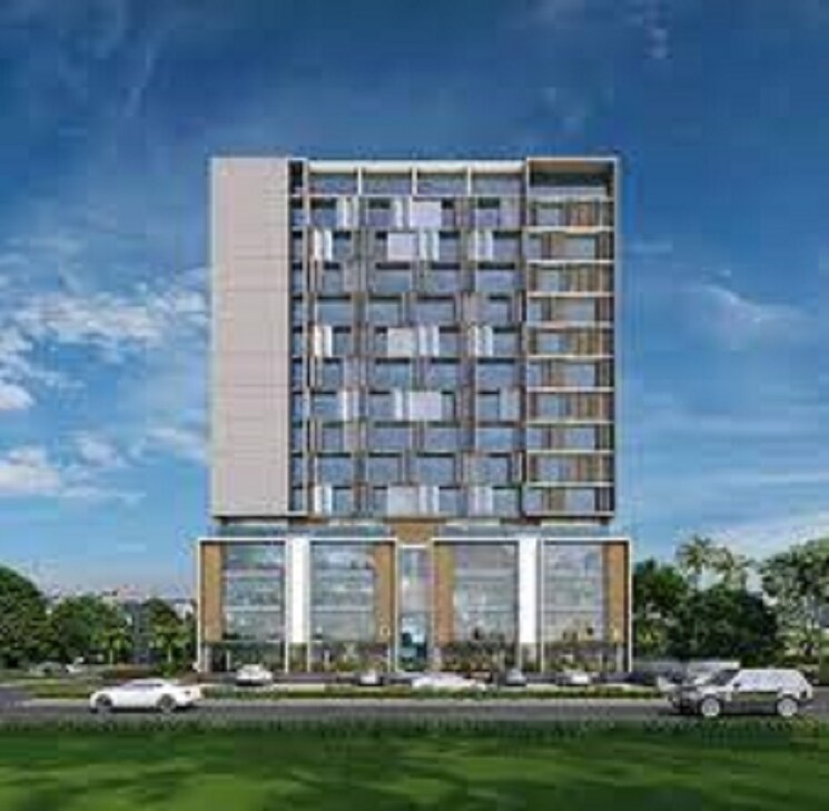 Exterior View, samriddhi-colonnade-2 Commercial Office Space 876 Sq.Ft. In Bodakdev Ahmedabad 9559389