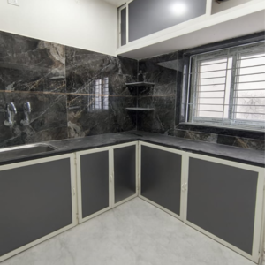 Kitchen in 2 BHK Builder Floor at Manikonda – for Rent