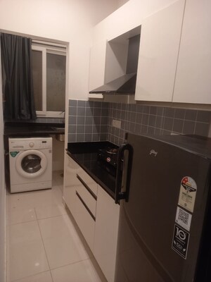 Kitchen in 1 BHK Apartment at Cooke Town – for Rent