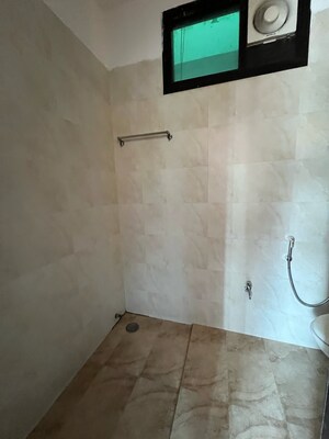 Bathroom in 3 BHK Builder Floor at Ansal Sushant Lok I, Sector 43 – for Rent