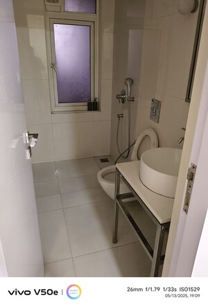 Bathroom in 3 BHK Apartment at Lodha Fiorenza, Goregaon East – for Rent