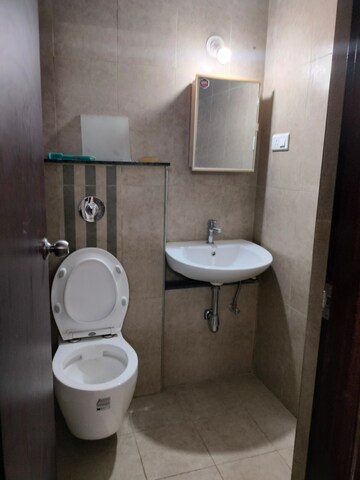 Bathroom in 3 BHK Apartment at Purva Silversands, Mundhwa – for Rent