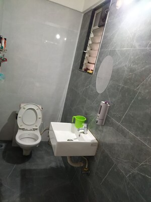 Bathroom in 2 BHK Apartment at Krishna Sai Dwarka, Kiwale – for Sale