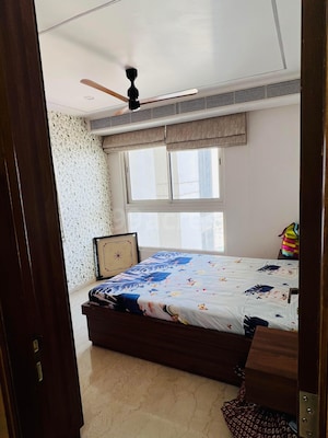 Bedroom in 3.5 BHK Apartment at Omkar Alta Monte, Malad East – for Sale