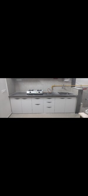 Kitchen in 3 BHK Apartment at Goyal Orchid Valley, Shela – for Rent