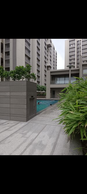 Balcony in 3 BHK Apartment at Goyal Orchid Valley, Shela – for Rent