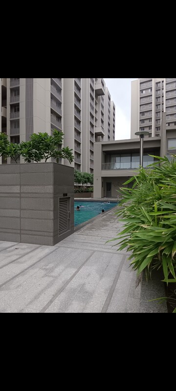 Balcony in 3 BHK Apartment at Goyal Orchid Valley, Shela – for Rent