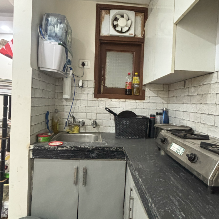 Kitchen, malviya nagar 1 Bedroom 600 Sq.Ft. Builder Floor In Malviya Nagar Delhi 9559584