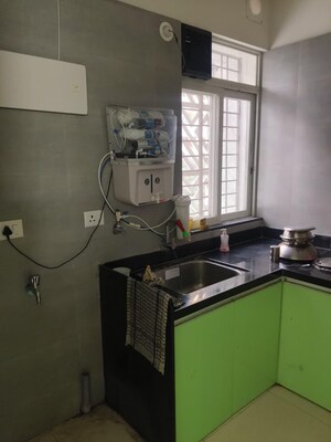 Kitchen in 2 BHK Apartment at Rama Fusion Towers, Hinjewadi – for Rent