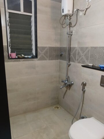 Bathroom in 2 BHK Apartment at Rama Fusion Towers, Hinjewadi – for Rent