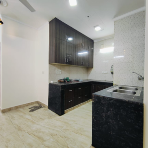 Kitchen in 2 BHK Builder Floor at Malviya Nagar – for Rent