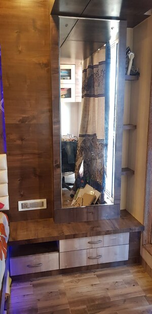 Living Room in 1 BHK Apartment at Jayshree CHS, Ulwe Sector 23 – for Rent