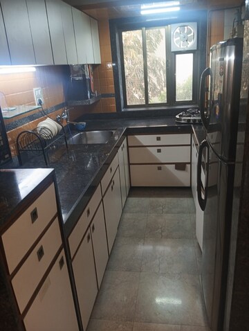 Kitchen in 1 BHK Apartment at Bandra West – for Rent
