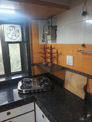 Living Room in 1 BHK Apartment at Bandra West – for Rent