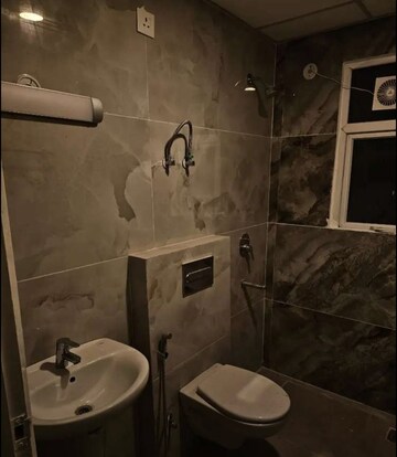 Bathroom in 3 BHK Apartment at Gomti Nagar – for Rent
