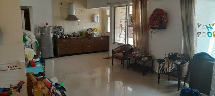 Living Room, gera-park-view 2 Bedroom 1063 Sq.Ft. Apartment In Kharadi Pune 9559724