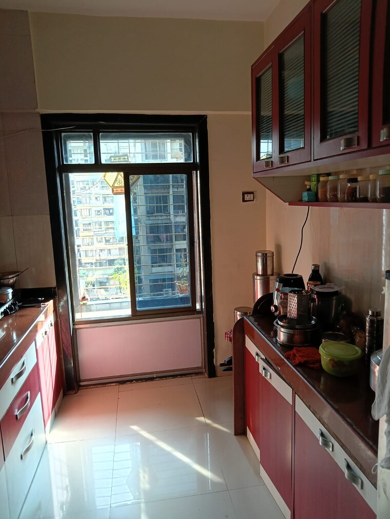 Kitchen, haware-tiara 2 Bedroom 1100 Sq.Ft. Apartment In Kharghar Navi Mumbai 9559764