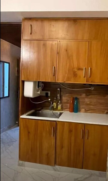 Kitchen in 1 RK Apartment at Vibhuti Khand – for Rent