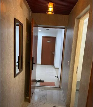 Building Lobby in 1 RK Apartment at Vibhuti Khand – for Rent