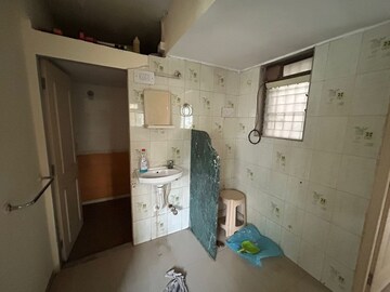 Kitchen in 1 BHK Apartment at Vijay Garden, Ghodbunder Road – for Rent