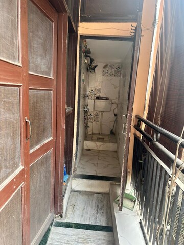 Balcony in 3 BHK Builder Floor at Vijay Nagar – for Rent