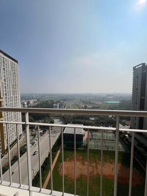 Balcony in 3 BHK Apartment at Brigade Cornerstone Utopia Tranquil Block, Varthur – for Rent