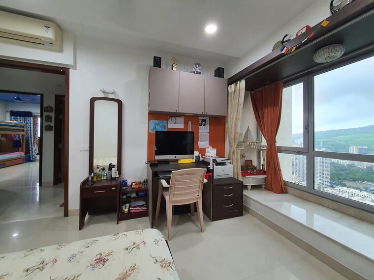 Bedroom, db-woods 3 Bedroom 1350 Sq.Ft. Apartment In Goregaon East Mumbai 9559874