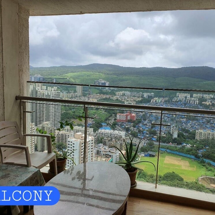 Balcony, db-woods 3 Bedroom 1200 Sq.Ft. Apartment In Goregaon East Mumbai 9559882