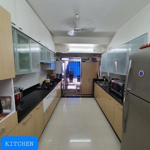 Kitchen in 3 BHK Apartment at DB Woods, Goregaon East – for Rent