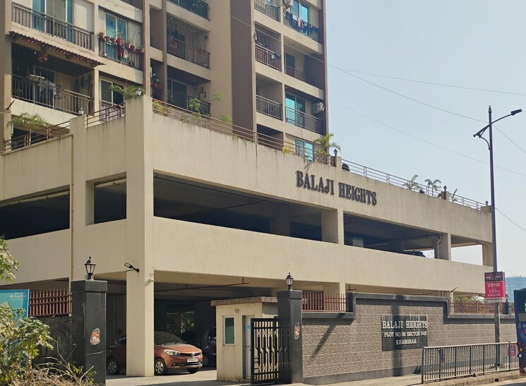 Exterior View, balaji-heights-kharghar 2 Bedroom 1200 Sq.Ft. Apartment In Kharghar Navi Mumbai 9559899