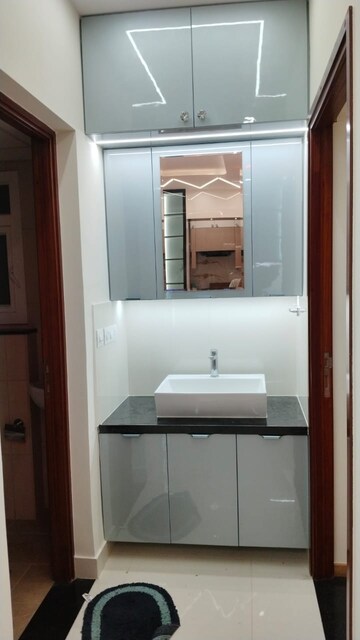 Bathroom in 1.5 BHK Apartment at Paradise At Brigade Cornerstone Utopia, Varthur – for Rent