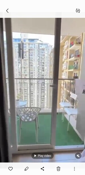 Staircase in 2.5 BHK Apartment at Bhartiya Nikoo Homes, Thanisandra Main Road – for Rent