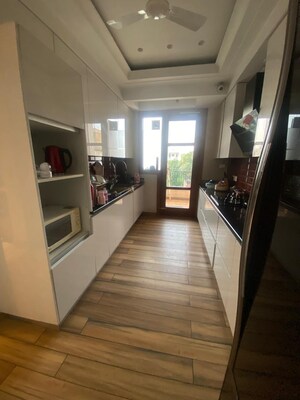 Kitchen in 3 BHK Builder Floor at Mansa Devi – for Sale