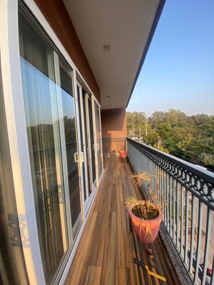 Balcony in 3 BHK Builder Floor at Mansa Devi – for Sale