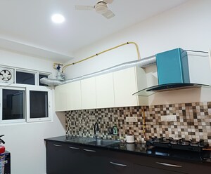 Kitchen in 3 BHK Apartment at Prestige Lakeside Habitat, Varthur – for Rent