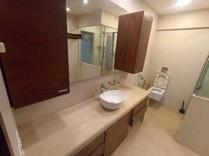 Bathroom in 3 BHK Apartment at Bandra West – for Rent