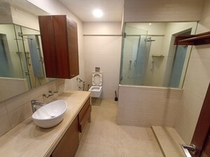 Bathroom in 3 BHK Apartment at Bandra West – for Rent