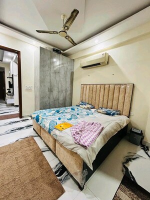 Bedroom in 2 BHK Builder Floor at Chattarpur – for Rent