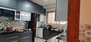 Kitchen in 3.5 BHK Apartment at Prestige Lakeside Habitat, Varthur – for Sale