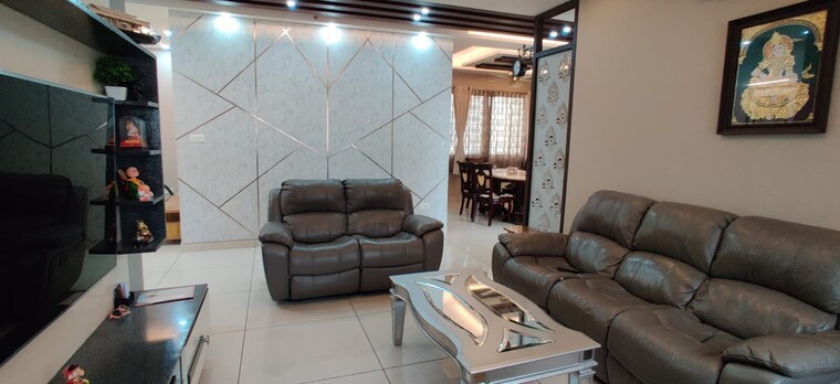 Living Room, prestige-lakeside-habitat 3.5 Bedroom 2280 Sq.Ft. Apartment In Varthur Bangalore 9559973