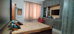 Bedroom in 3.5 BHK Apartment at Prestige Lakeside Habitat, Varthur – for Sale