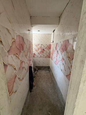 Bathroom in 2 BHK Apartment at Sangam Vihar – for Sale