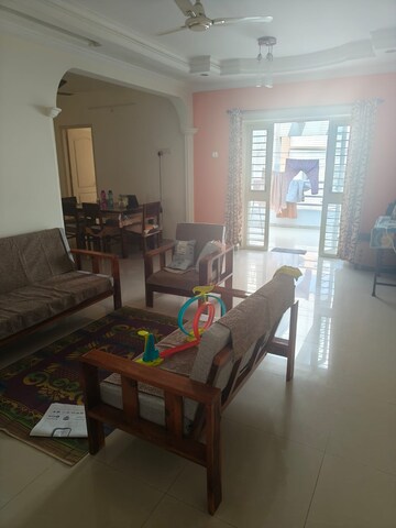 Living Room in 2 BHK Apartment at G K Roseland Residency, Pimple Saudagar – for Rent