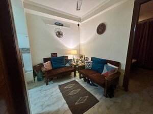 Living Room in 2 BHK Builder Floor at Chattarpur – for Rent