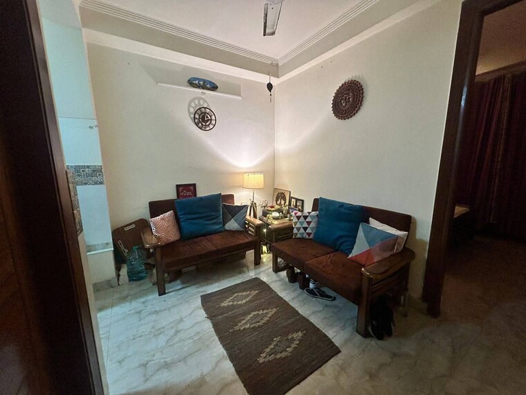 Living Room, chattarpur 2 Bedroom 850 Sq.Ft. Builder Floor In Chattarpur Delhi 9560030