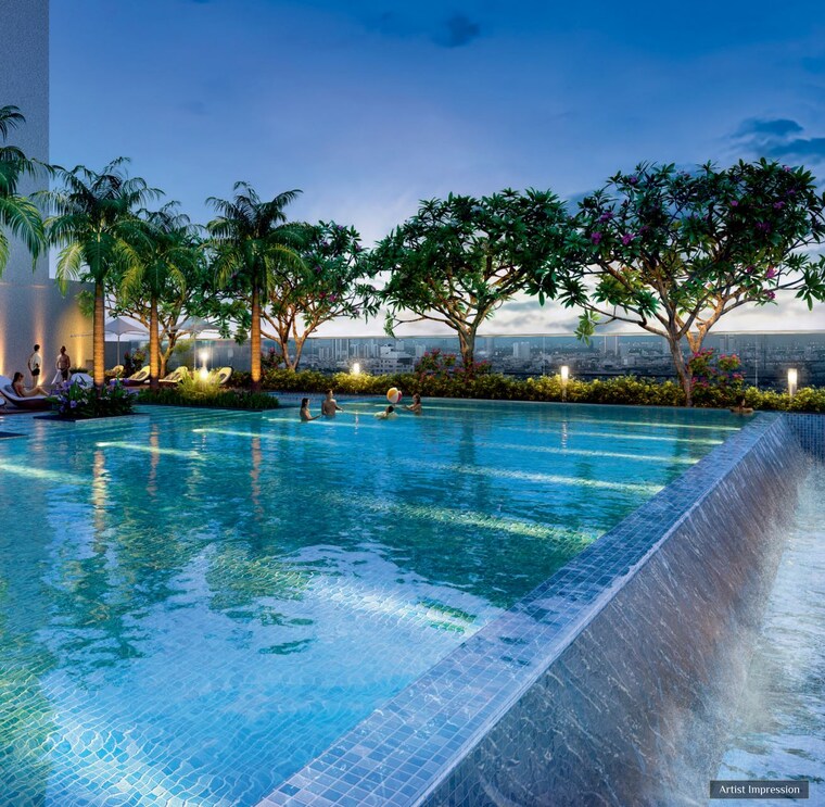 Swimming Pool, matunga east 3 Bedroom 1129 Sq.Ft. Apartment In Matunga East Mumbai 9560027