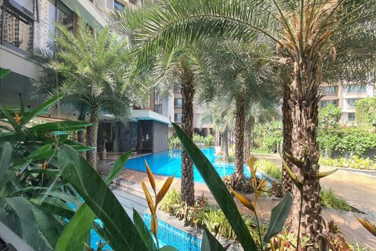 Swimming Pool, arkade-earth 2 Bedroom 707 Sq.Ft. Apartment In Kanjurmarg East Mumbai 9560189