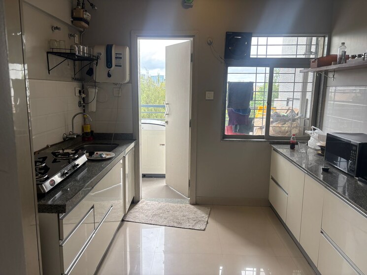 Kitchen, wadgaon sheri 2 Bedroom 880 Sq.Ft. Apartment In Wadgaon Sheri Pune 9560200